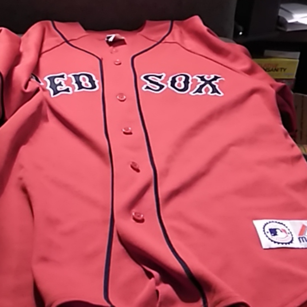 Jason varitek red Sox Jersey new extra large